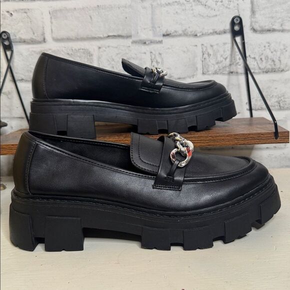 NoBo No Boundaries Shoes Platform Lug Loafers Size 9 - Picture 3 of 6